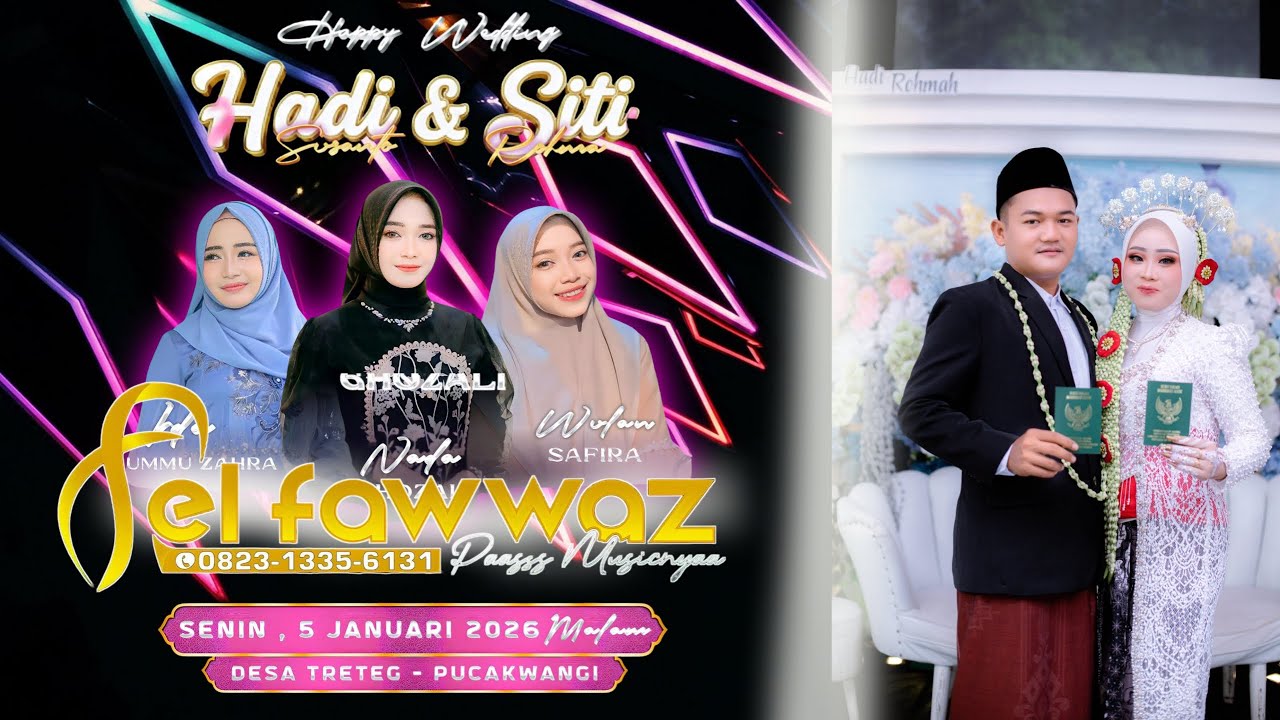 Live FEL FAWWAZ Paasss Musicnyaa // Pernikahan 