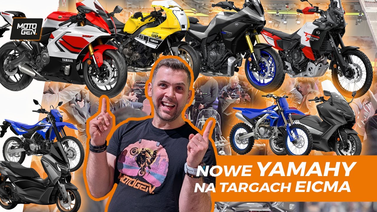 R7, Tracer 7 GT, Tenere 700 World Raid, WR125R i więcej... 🏍️ Wszystkie nowości Yamaha 2026 na EICMA