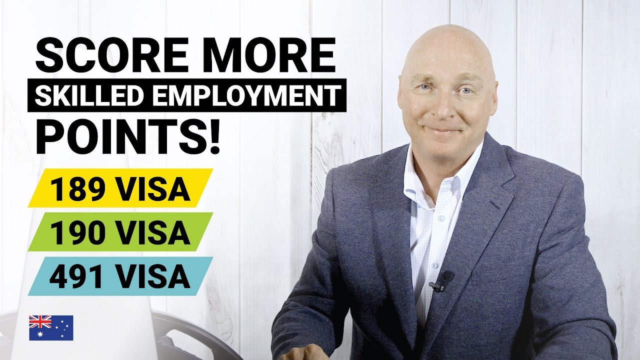 MORE POINTS with Work Experience! 189 Visa/190 Visa/491 Visa Points Test.