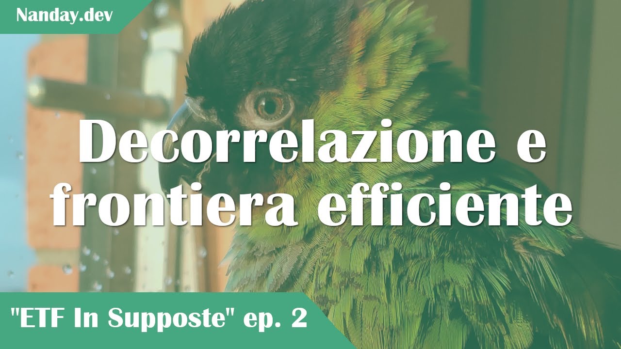 Decorrelazione e frontiera efficiente - 