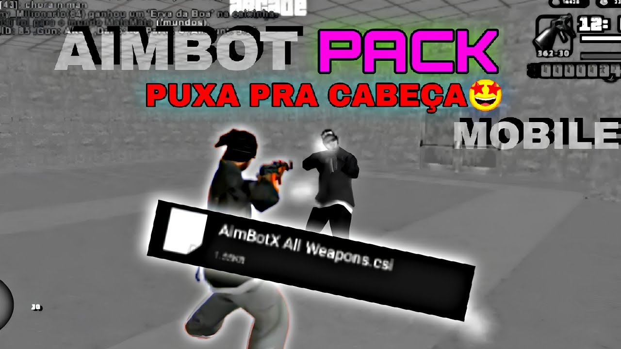 XIT PACK PARA SAMP MOBILE/ANDROID |AIMBOT GRUDANDO NA CABEÇA💀 (AIMBOT,WEPONT,FASTPAD,SPRINTBOOST)
