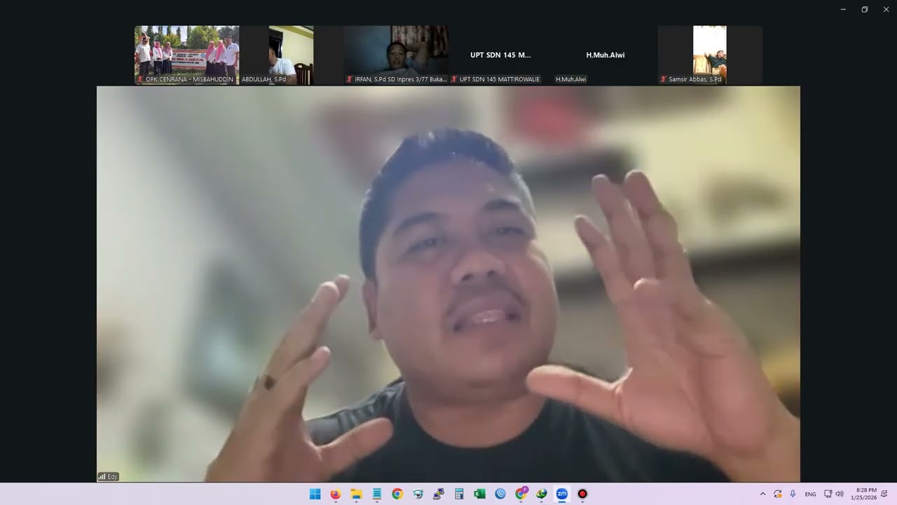 ZOOM Pengelolaan Kinerja dan Supervisi Akademik Bersama pak KORWAS PAK SAM ARIF