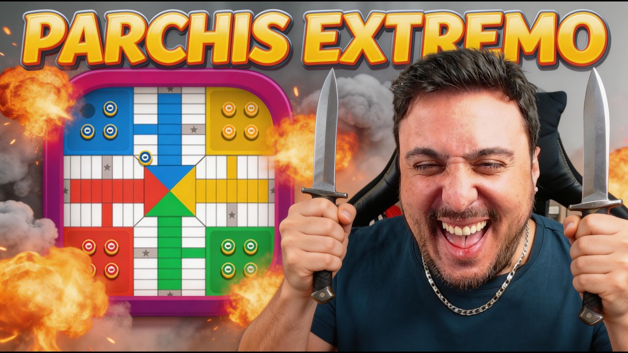 ME VOY A ENFADAR MUCHO JUGANDO AL PARCHIS ONLINE