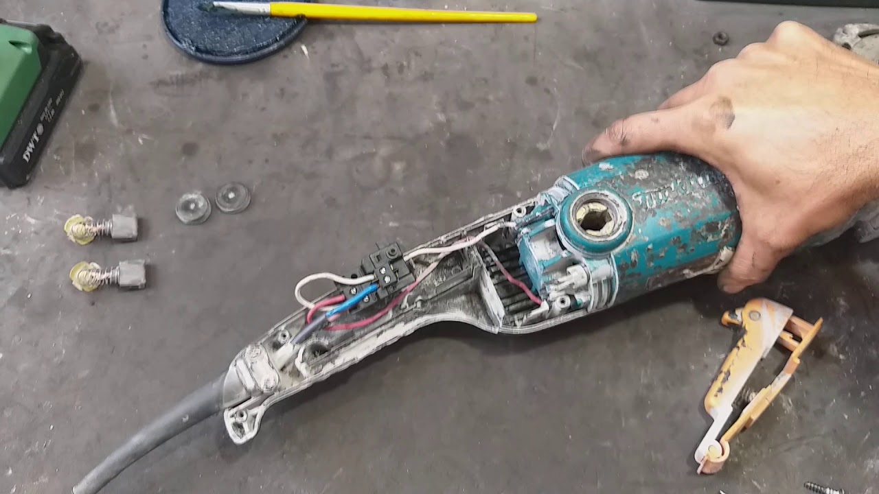SA7000 makita como instalar interruptor/gatilho