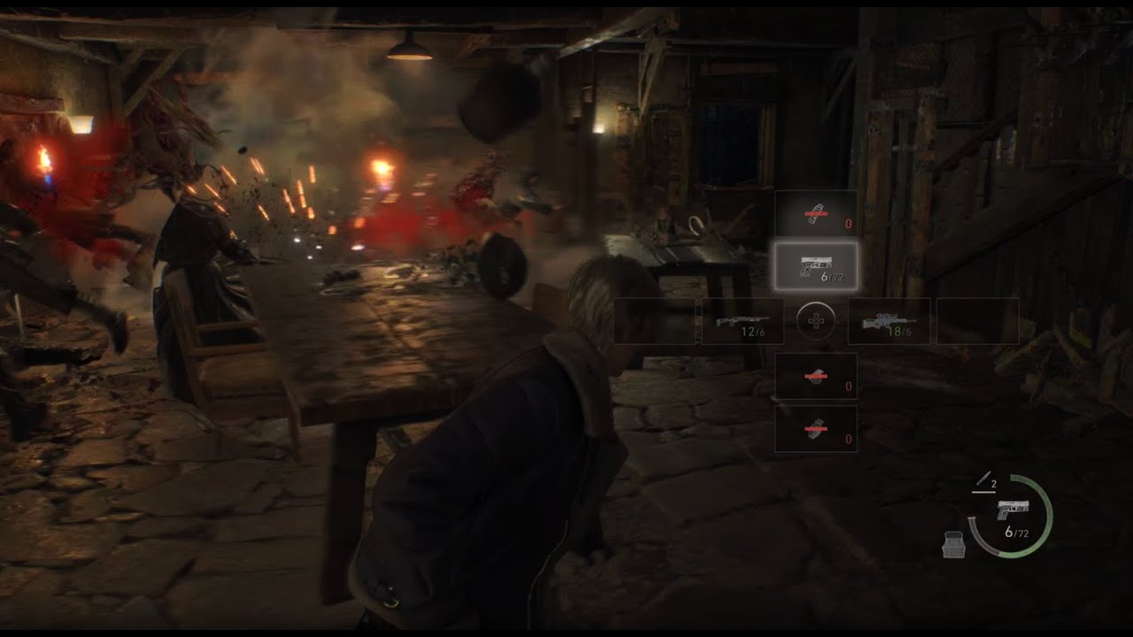 Resident Evil 4 Remake - Professional Mode - Fight 13 - Cabin Siege