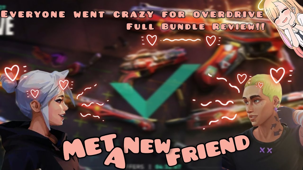 Buying The Whole Overdrive Bundle + Team Reaction With Strawberry!! 🍓#valorant