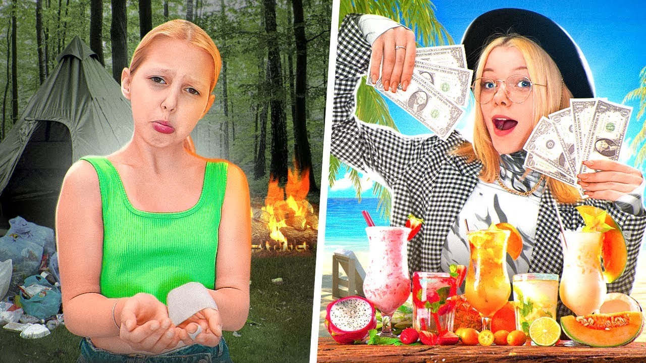 💰 24 Stunden Überleben mit nur 10€ Challenge! 😱 | Amelie Show DE
