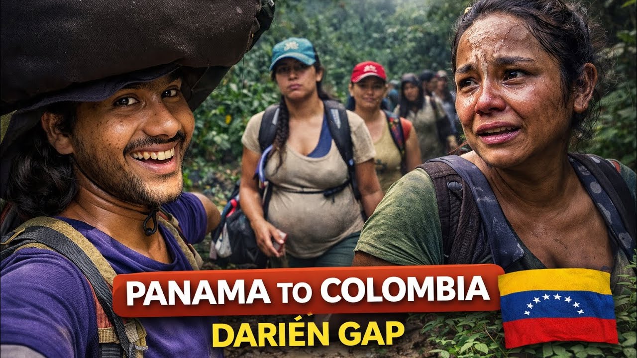 ep11🇵🇦🇨🇴 ഗർഭിണി മുതൽ കൈകുഞ്ഞ് വരെ / Darien Gap jungle crossing 