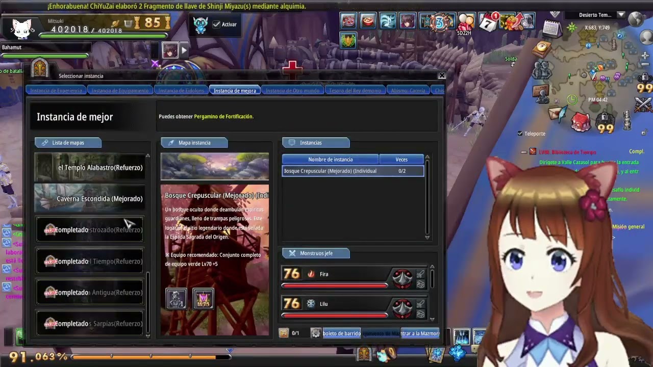 ¿Cómo conseguir pergaminos para fortificr tu equipo en Aura Kingdom impact?