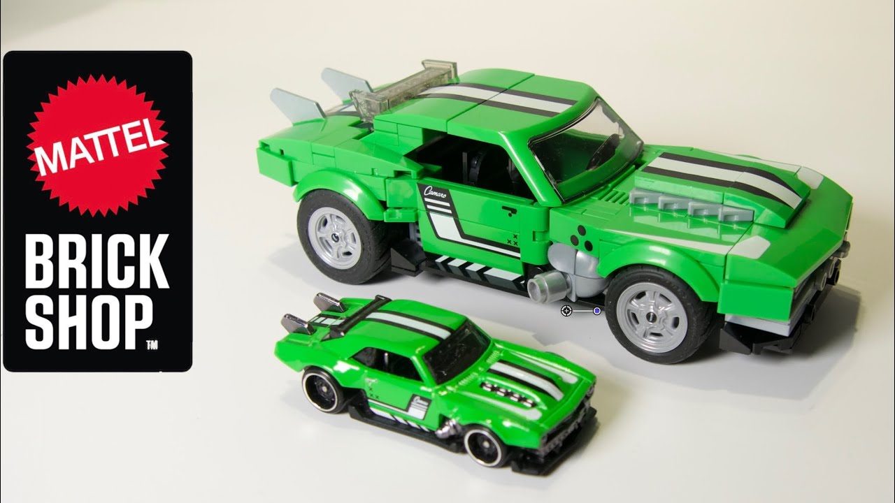 Mattel Brick Shop Hot Wheels 68 Camaro Chevrolet Speed Build  Speed Series 2025