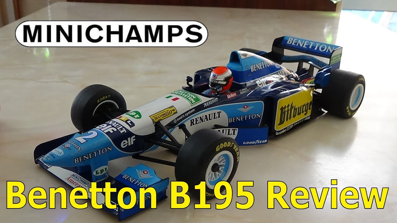 Minichamps Review, Benetton B195 1/18 (1995)