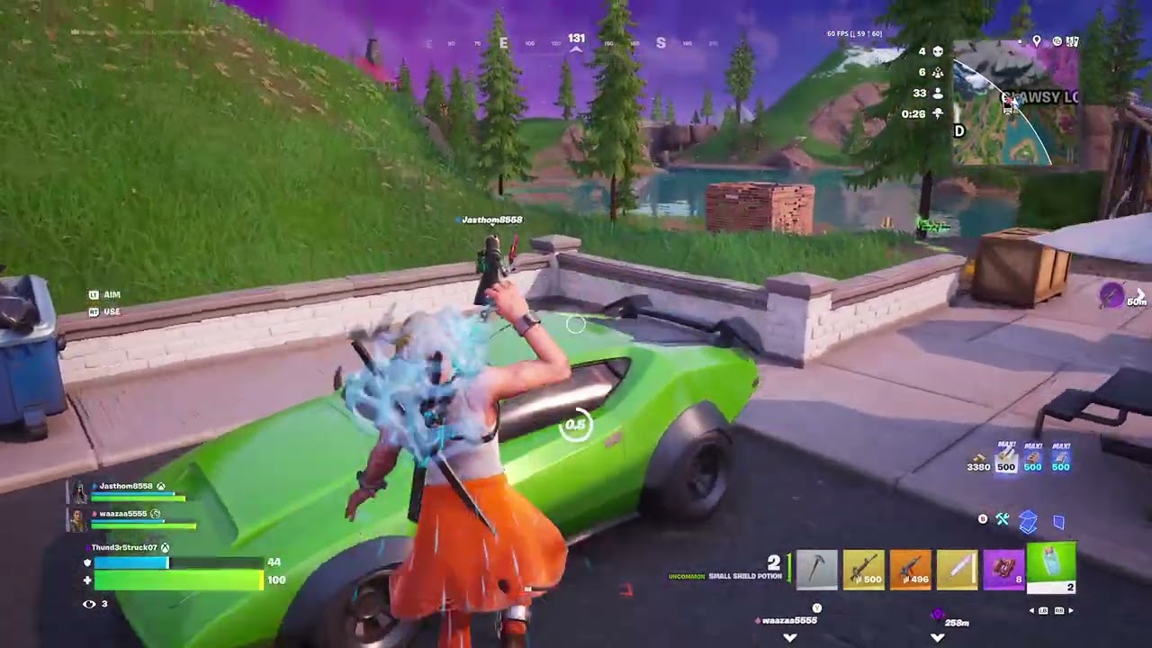 Fortnite trios win: victory Royale 