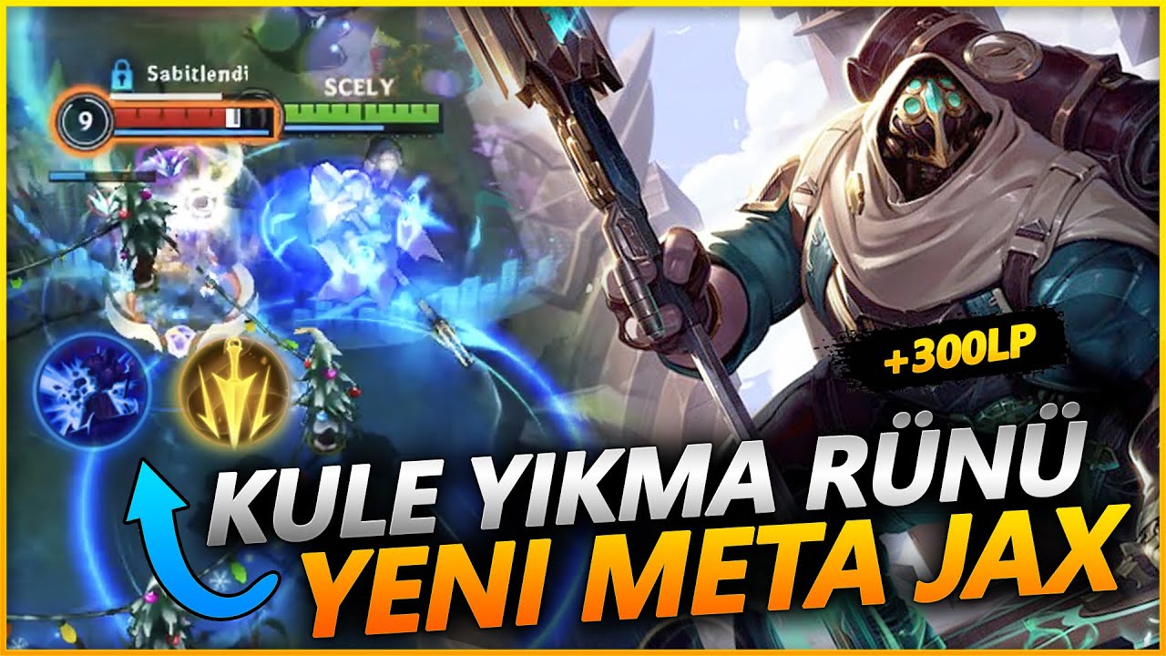 Wild Rift: Ölümcül Tempo Rünü Bu Heroda Çok Bozuk | Baron Koridoru JAX