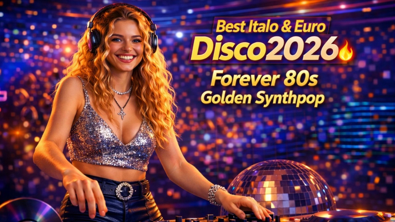ITALO DISCO DREAM NIGHT 🌌 Relaxing 80s Euro Disco Flow