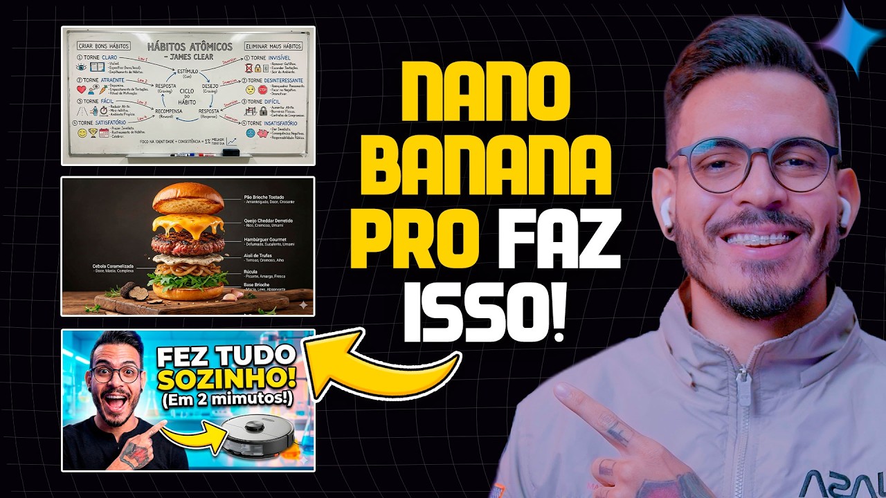 Guia do NANO BANANA PRO do Google: 10 DICAS!