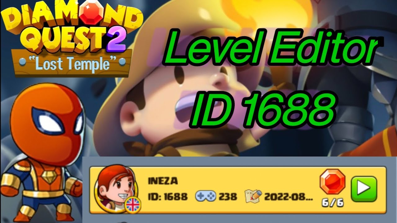 Diamond Quest 2 Level Editor ID 1688