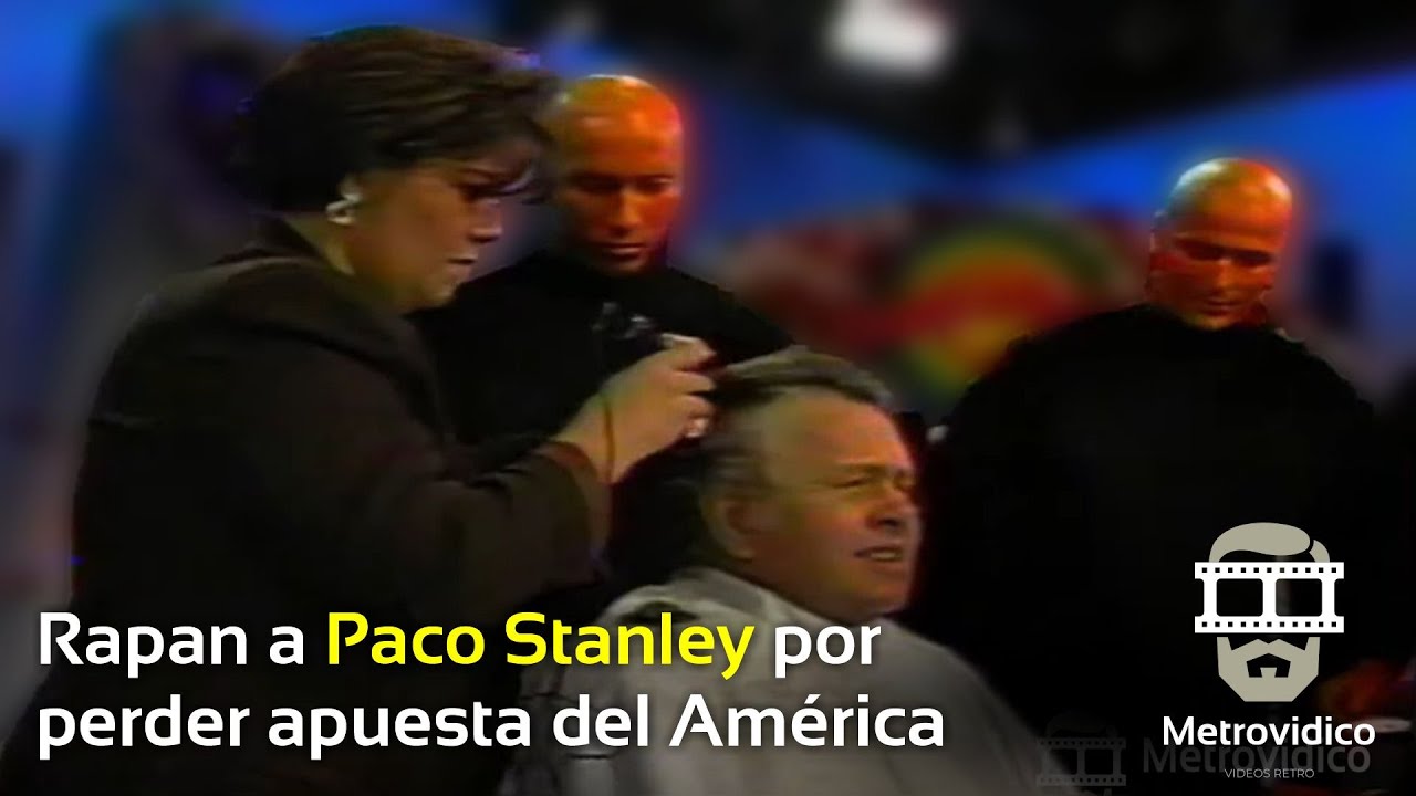 Paco Stanley es rapado por apuesta del América contra Chivas (1996)