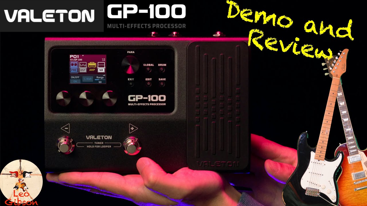 Valeton GP 100: demo and review (with extensive sound test)