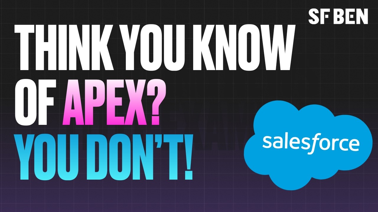The Top 5 Apex Best Practices | With Pablo Gonzalez