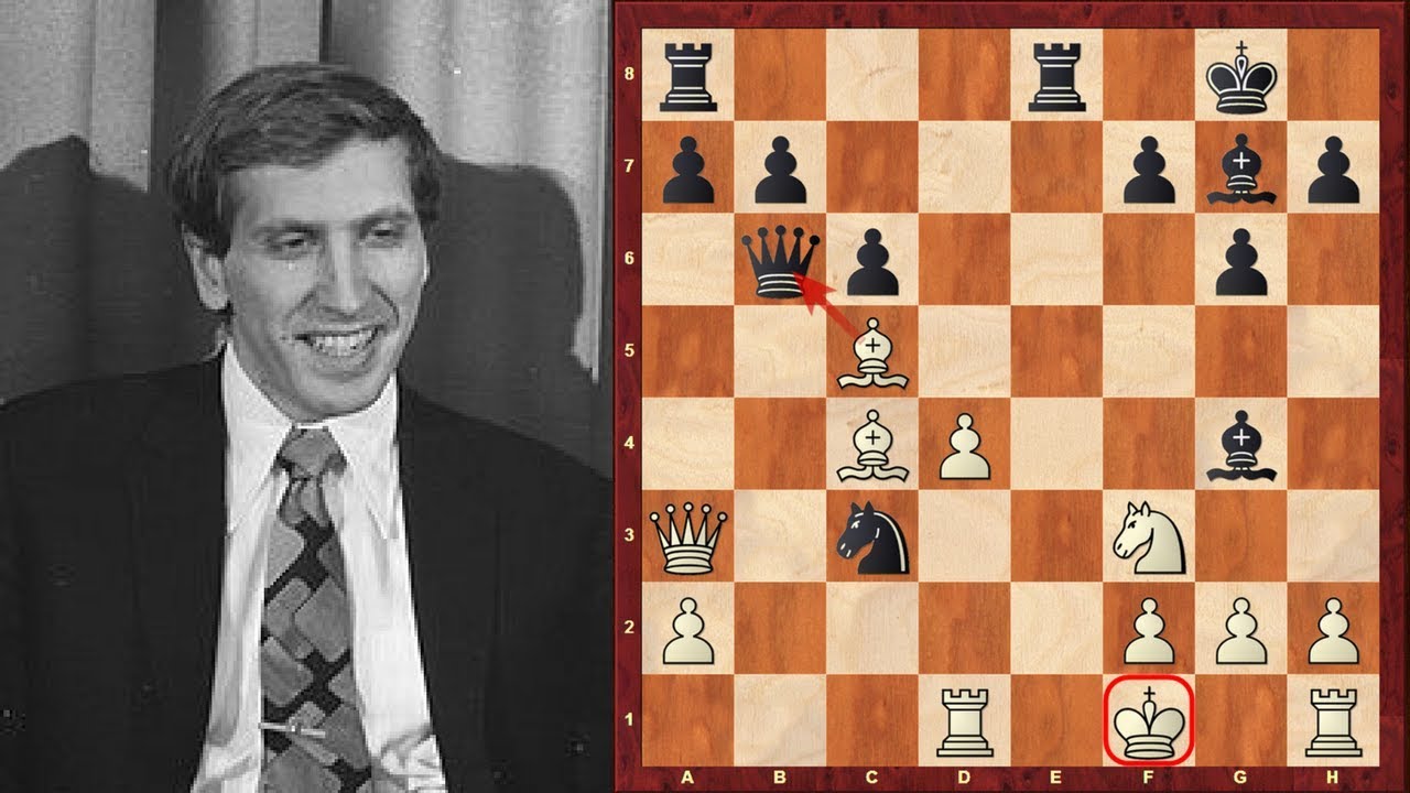 Bobby Fischer: Bobby Fischer's Top Eight Chess Sacrifices of all time!