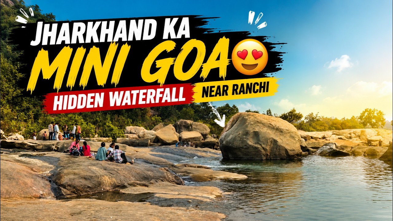 Ultimate Motorcycle Trip to Remix Waterfall Jharkhand | An Off-Beat Place