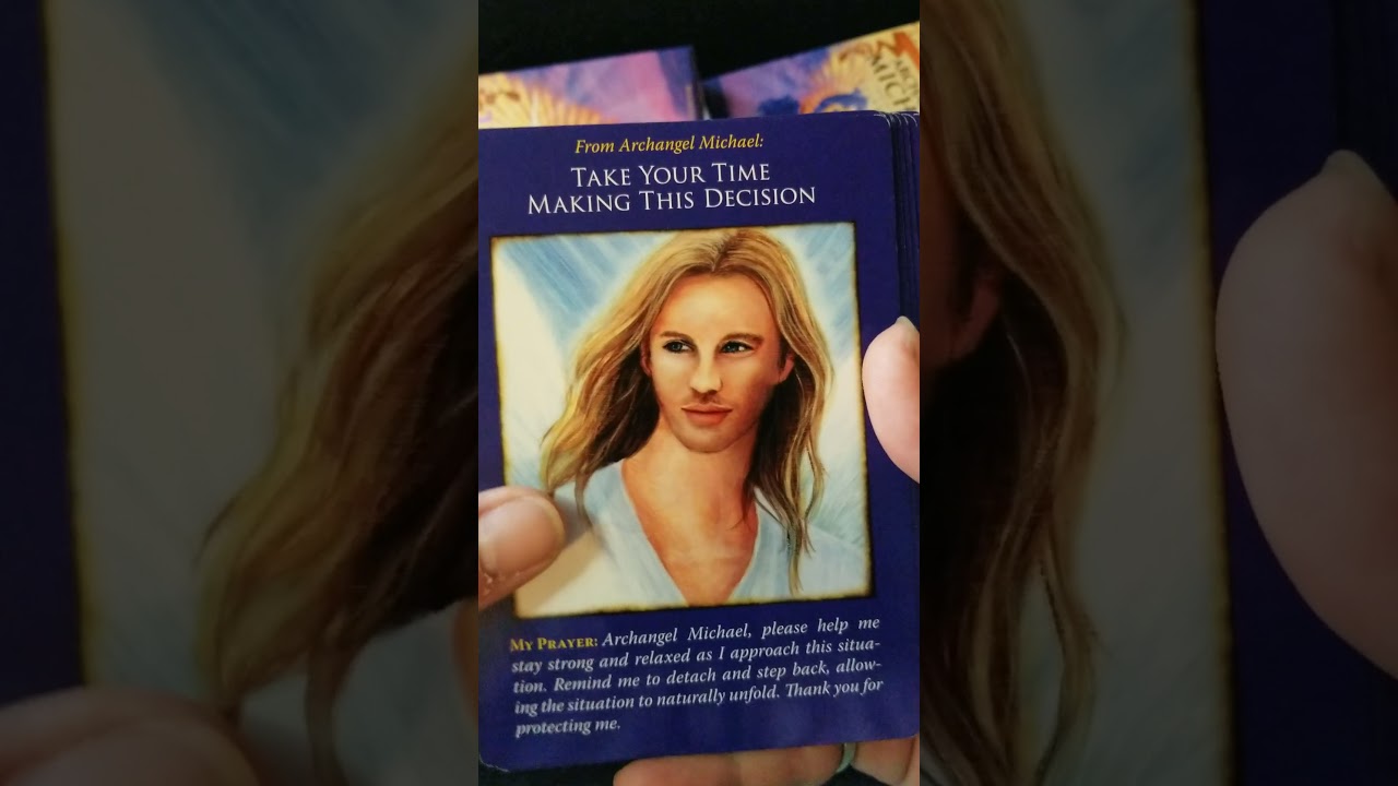 🔮Archangel Micheal Oracle cards by Doreen Virtue🔮flip through only