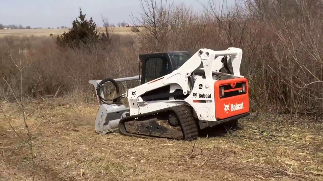Denis CIMAF on a Bobcat T870