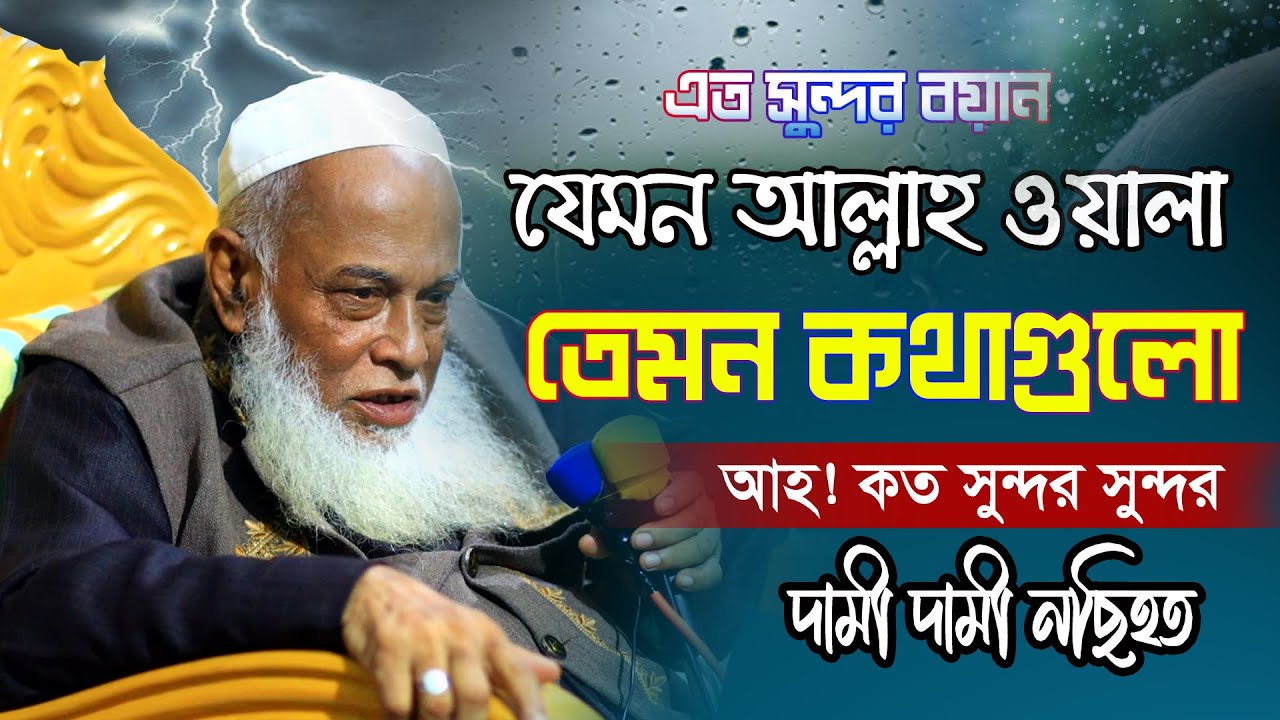 বৃষ্টির কারো উপকার হয় কেউ আবার ঈমান হারায়? | Allama Nurul Haque Saheb | আল্লামা নুরুল হক সাহেব