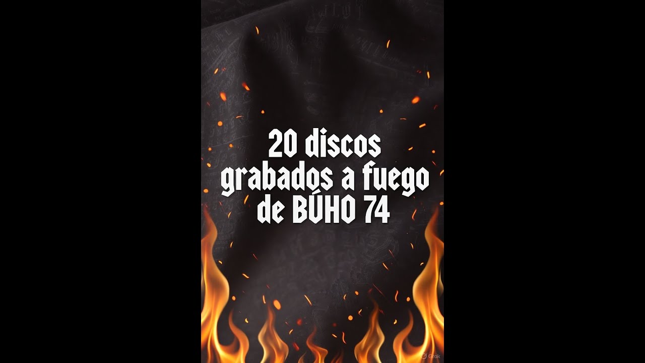 20 DISCOS GRABADOS A FUEGO.