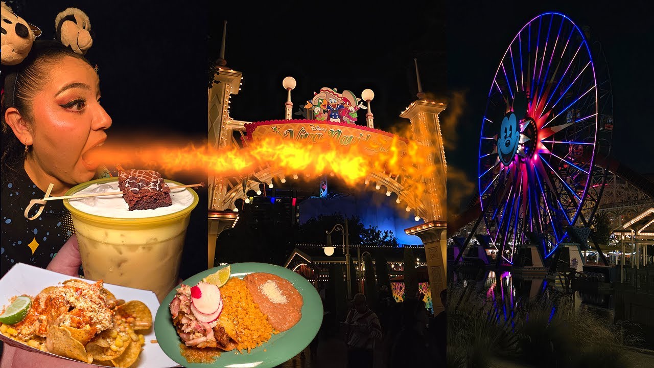 🥵SPICIEST FOOD AT DISNEY!! | HOLIDAYS AT DISNEYLAND 2025 -PART 3