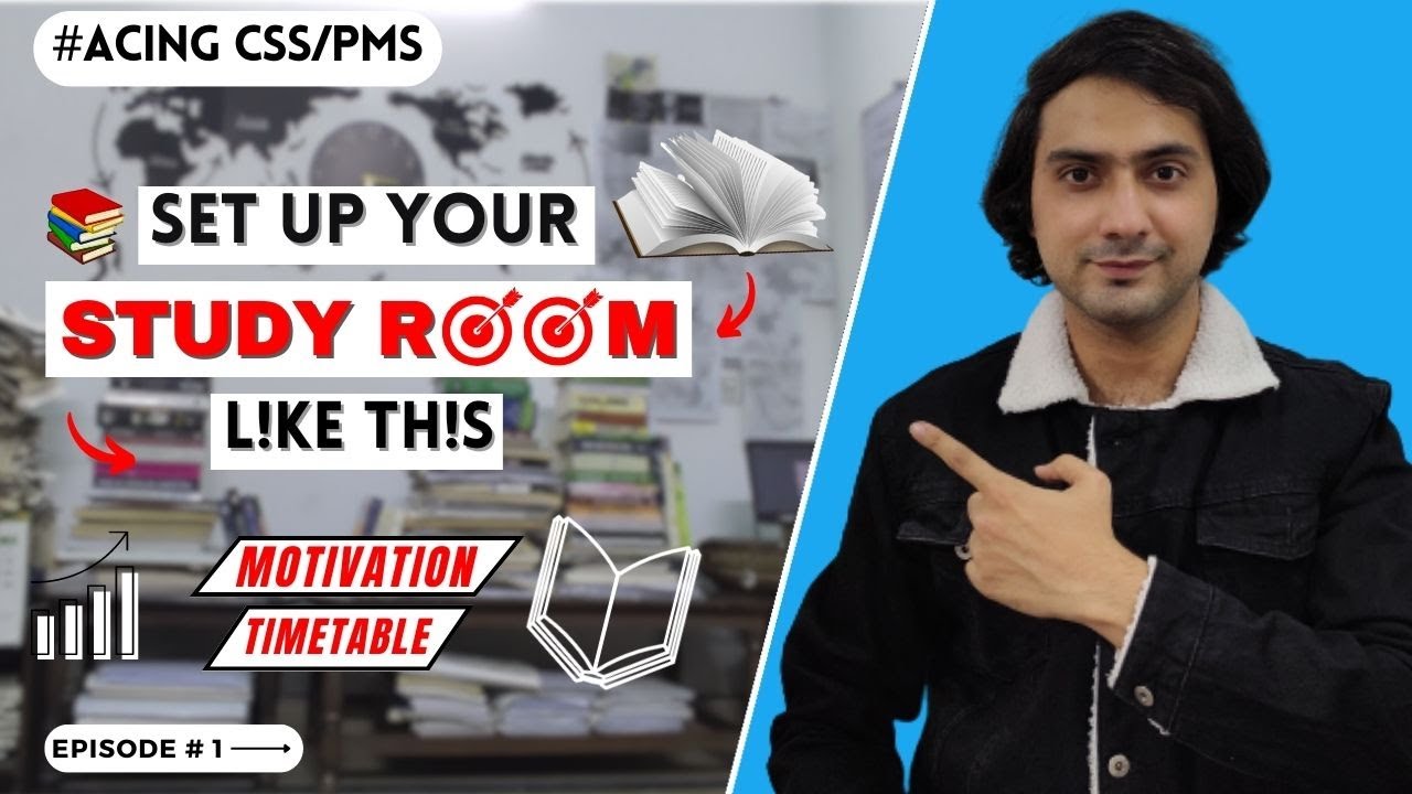 A Study Room Tour of CSS Aspirant: How I Use World Map and Pakistan Map
