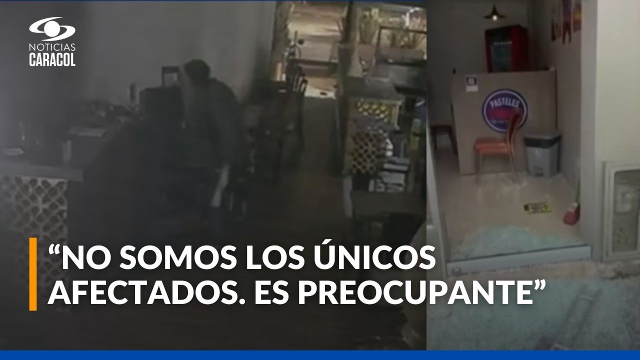 El nuevo modus operandi con el que están robando locales comerciales en Bogotá