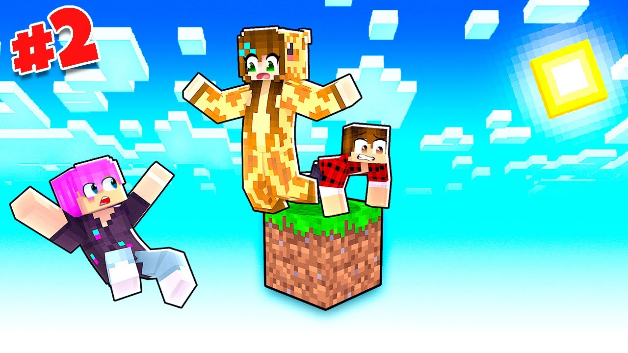 Everyone is falling off our ONE BLOCK | Minecraft One Block Empires Ep 2