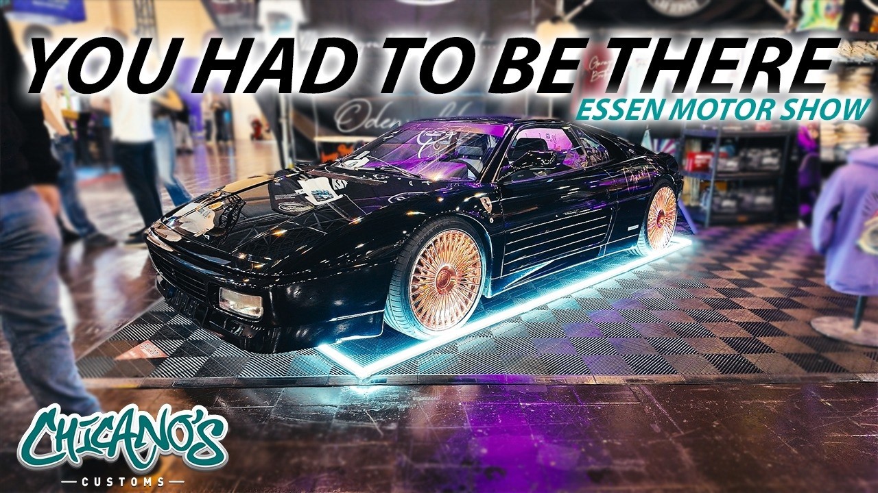 Inside Essen Motor Show 🇩🇪 | Chip Moosa Takes on the World’s Biggest Car Event