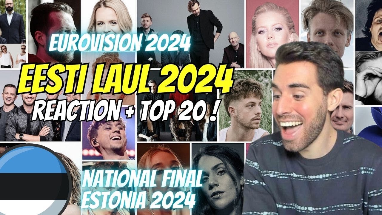 EESTI LAUL 2024 🇪🇪 | EUROVISION 2024 | REACTION + TOP 20 | Estonia's National Final