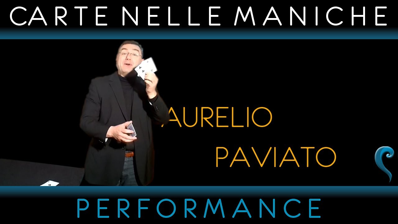 Magia carte: Aurelio Paviato - Carte nelle maniche ▐ K52