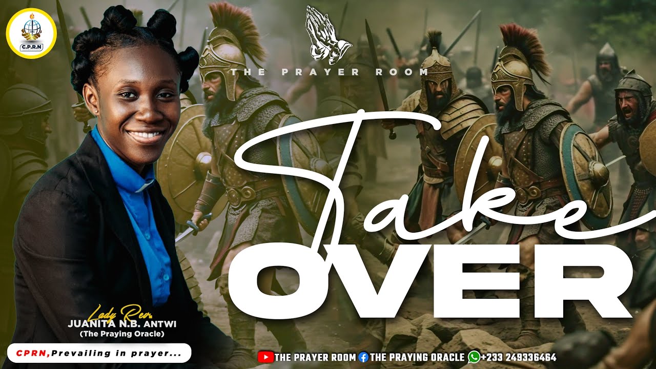TAKE OVER || THE PRAYING ORACLE || CHRISTIAN PRAYER ROOM NETWORK #god  #prayer #tonguesprayer #jesus