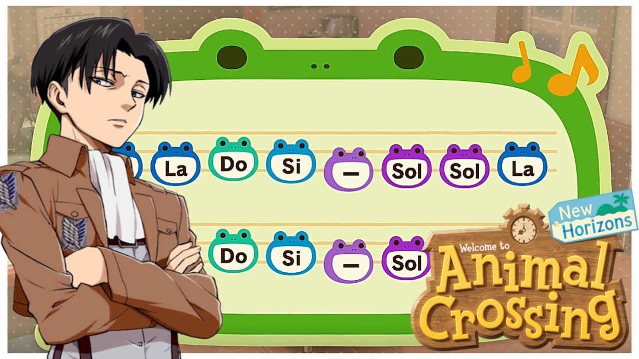 Hymne Shingeki no Kyojin -Op 1 Tunes | Animal Crossing : New Horizons