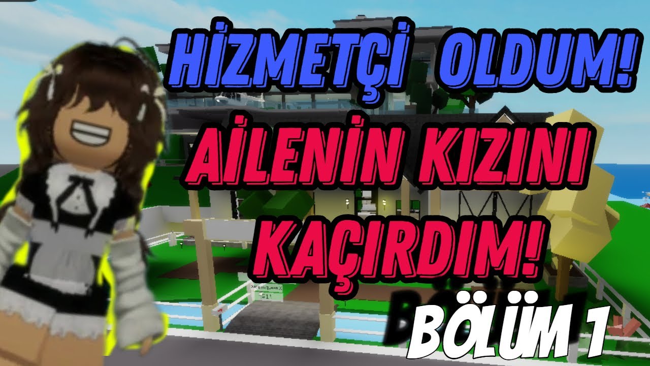 HİZMETÇİ OLDUM! 👱🏼‍♀️ AİLENİN KIZINI KAÇIRDIM! 😆 ONLARI TROLLEDİM! ROBLOX BROOKHAVEN RP