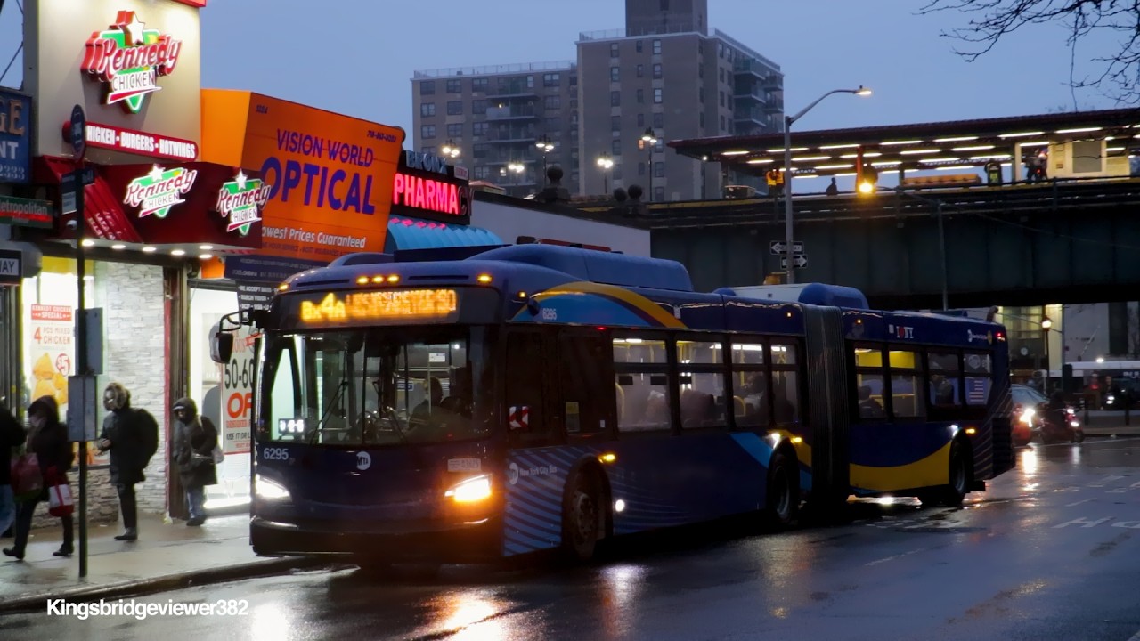 MTA New York City Bus: 2025 New Flyer XD60 Xcelsior Articulated 6295 on the Bx4A Bus.