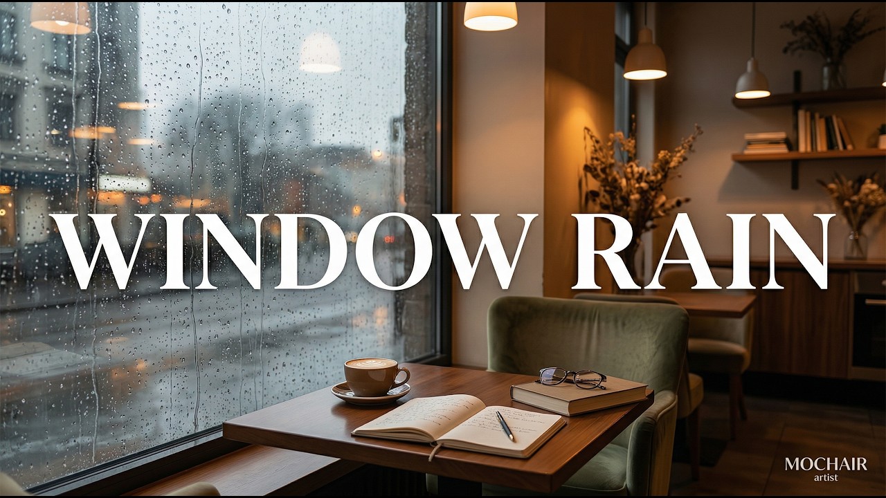 MOCHAIR – Rain on the Window ☕ Rainy Café Neo Soul Playlist