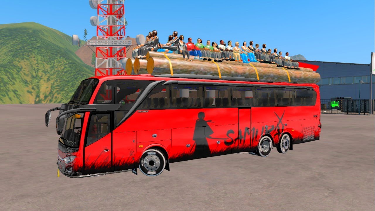 🔴 LIVE ETS2 | EXTREME BUS OVERLOAD ON DANGEROUS MOUNTAIN ROADS 😱#3
