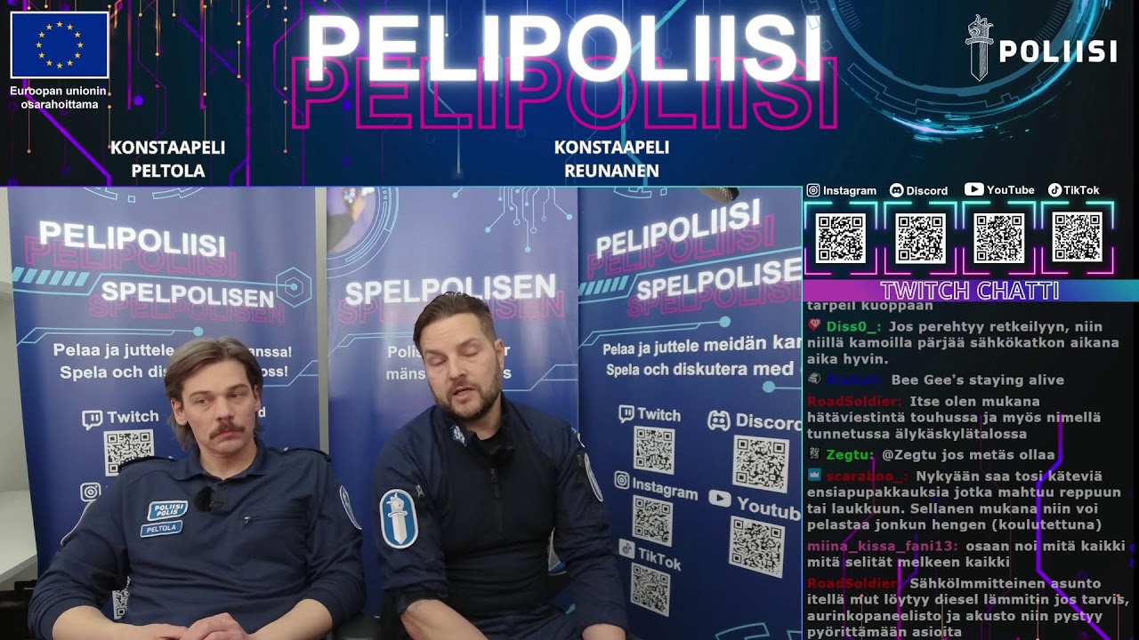 Konstaapelit Peltola&Reunanen varautumista ja CounterStrikea!