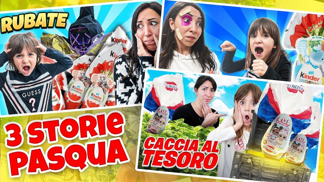 3 STORIE DI PASQUA CON MAMMAGIULIA E FIGLIACHIARA....