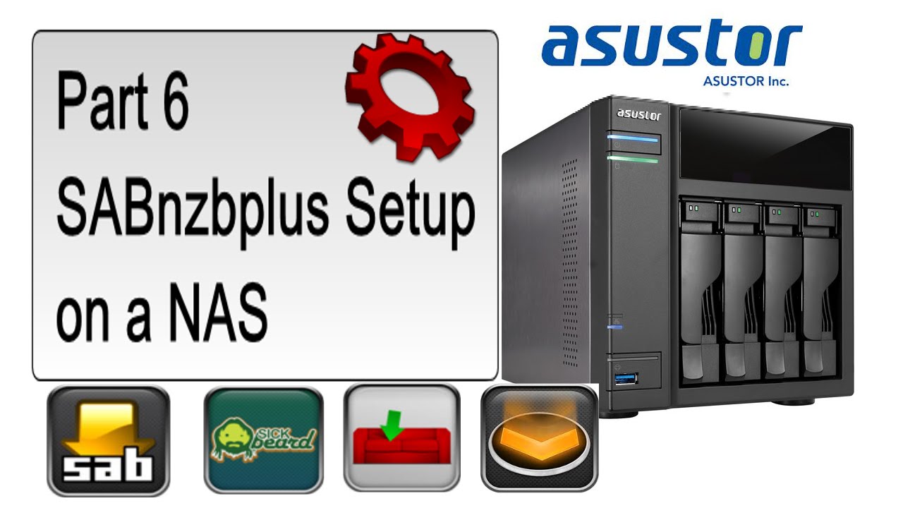 asustor NAS AS-304T:SABnzbplus Setup on a NAS Part 6