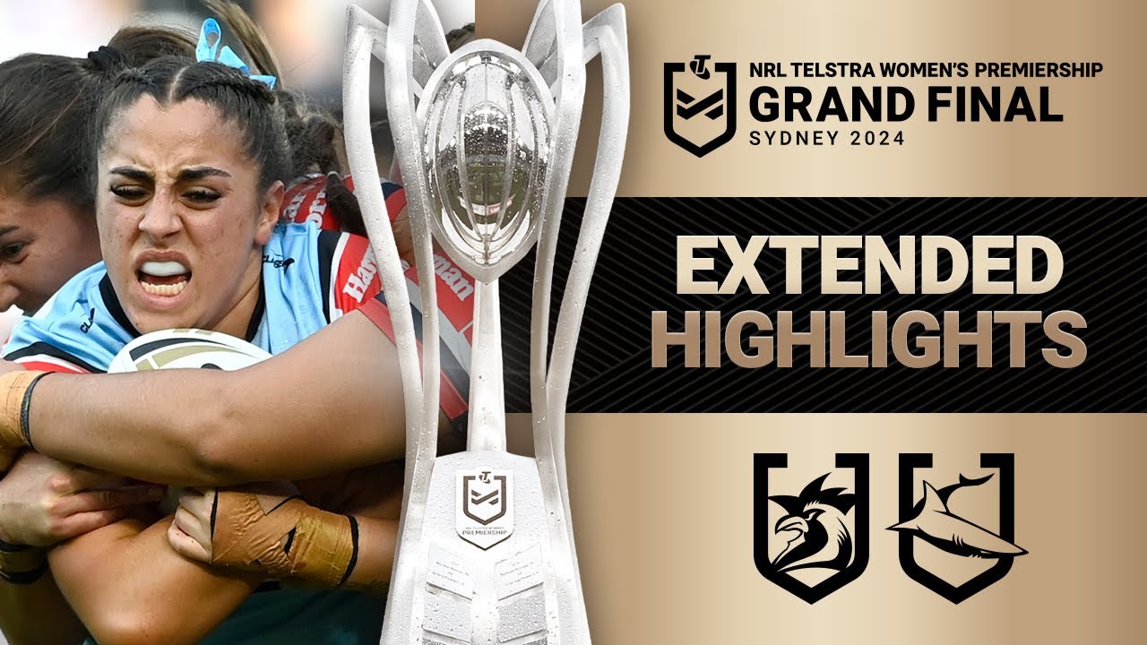 NRLW 2024 | Roosters v Sharks | Extended Match Highlights