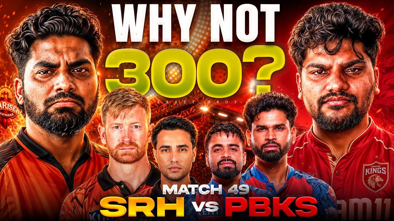 WHY NOT 300! DC vs CSK Review TATA IPL 2026|MATCH -48 PBKS vs SRH Preview