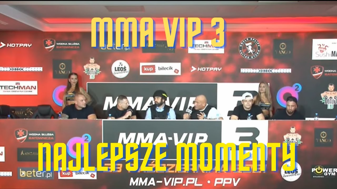 MMA VIP 3 NAJLEPSZE MOMENTY MARCINA NAJMAN VS SZCZENA !
