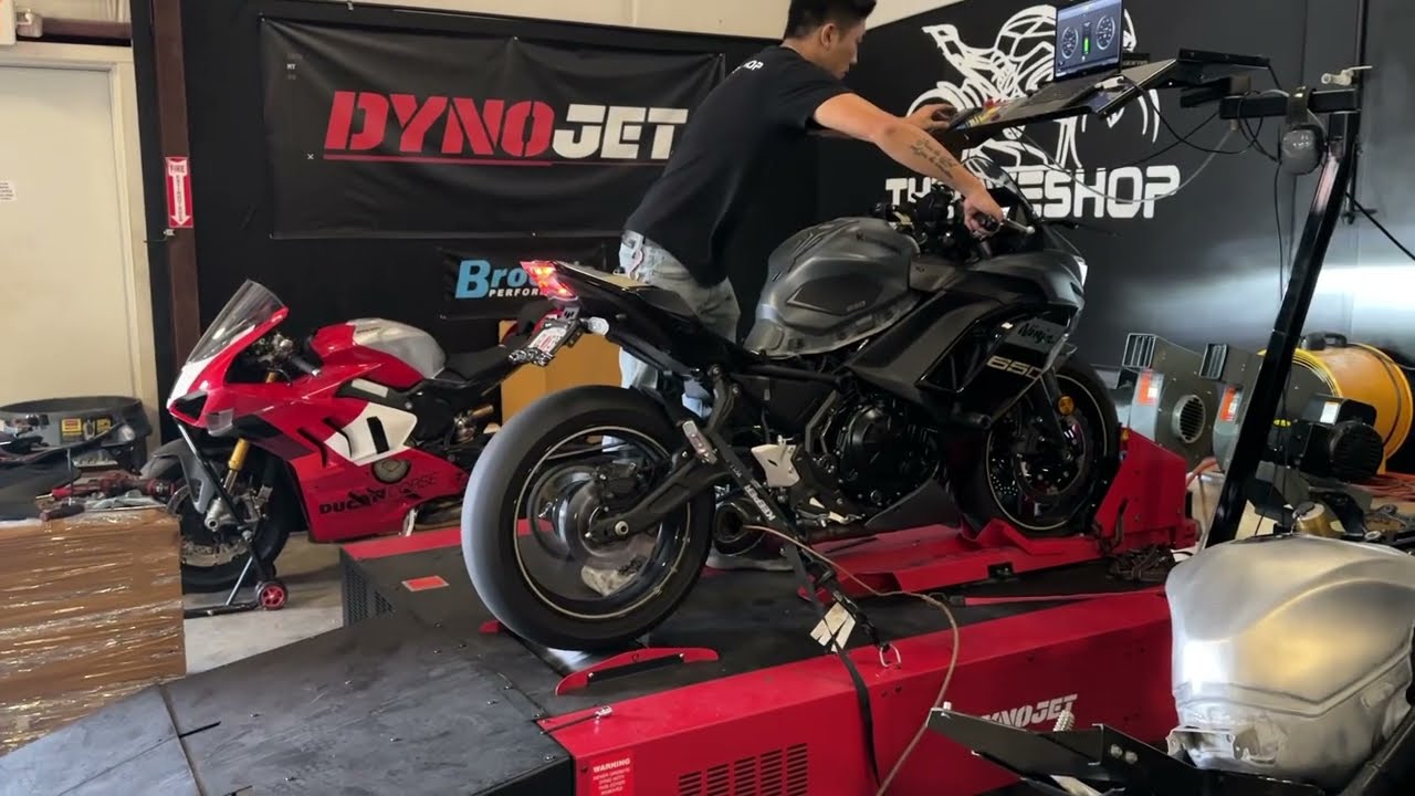 The Dyno Ninja 650 Stage One Tune New Speed