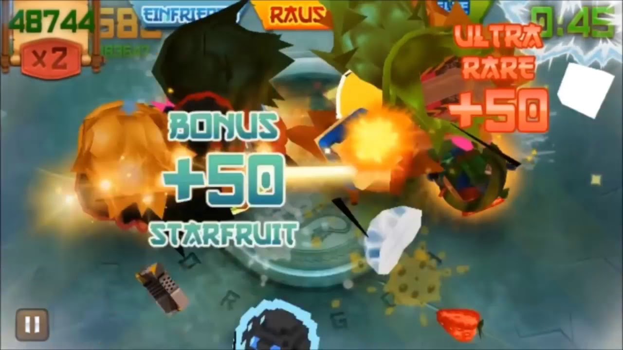 Fruit Ninja   Crazy Disco  'King Dragon'